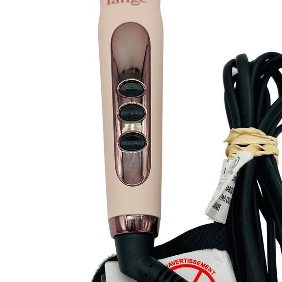 L'Ange Le Vite Ceramic Straightening Brush HT018Y Blush Pink Tested Works EUC - Picture 4 of 6